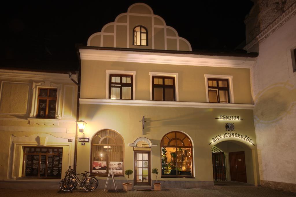 Hotel Bily Jednorozec Trebon Exterior photo